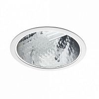 TL08-05 232 EL, встраиваемый светильник, Ø225, отражатель - зеркальный алюминий, цвет рамки - белый |  код. 11437 |  Technolux